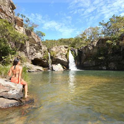 Complexo de Cachoeiras do Baú, Olhós D' Água - Delfinópolis MG - Serra da Canastra